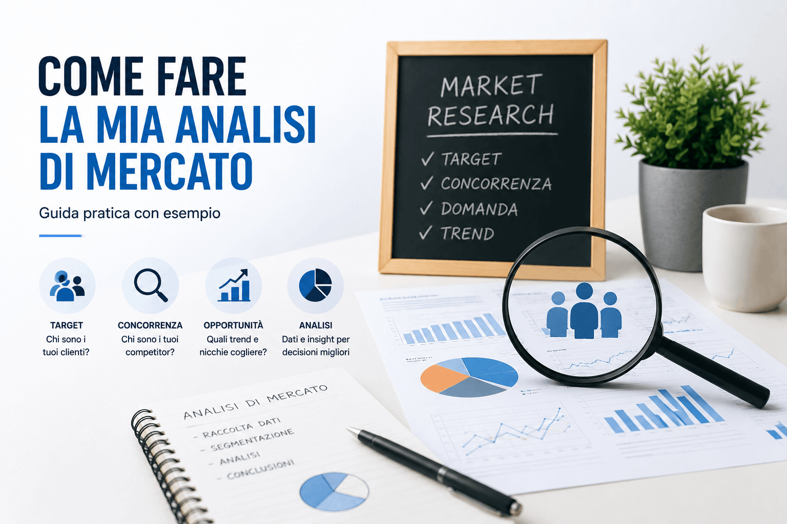 Come fare un’analisi di mercato efficace