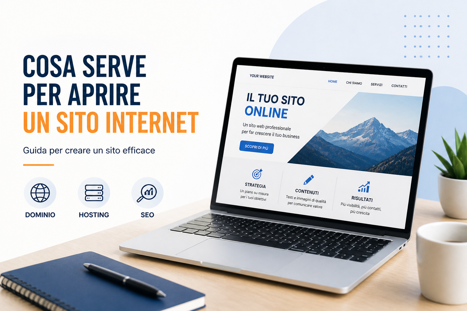 Guida completa su come aprire un sito web