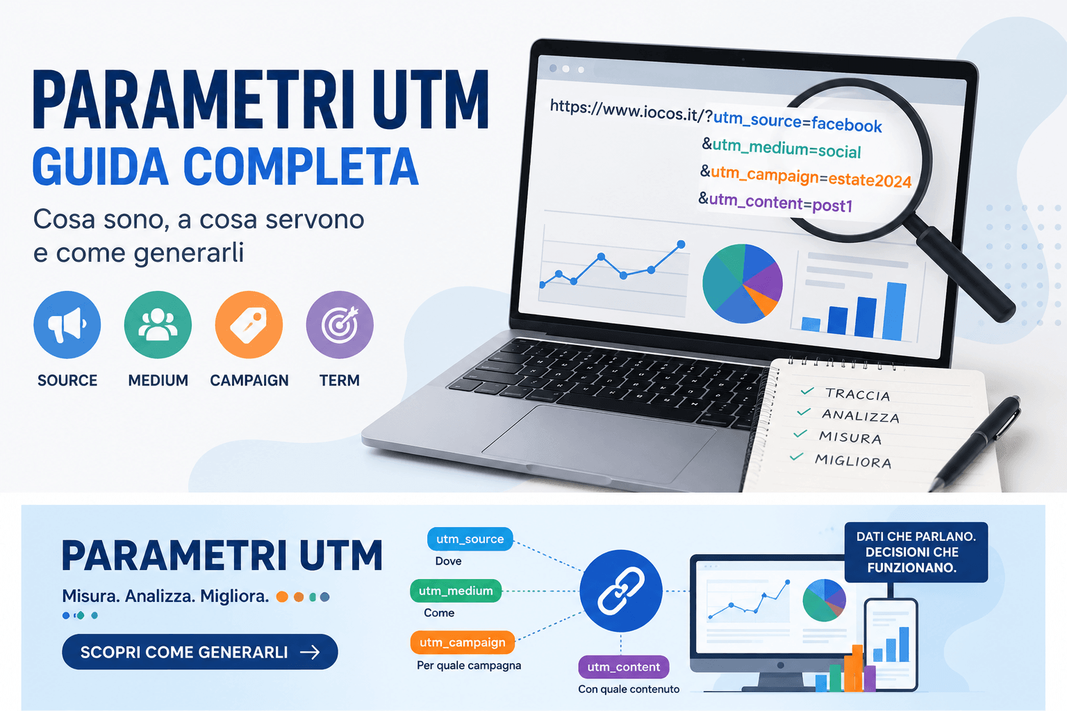 Parametri UTM cosa sono e come utilizzarli