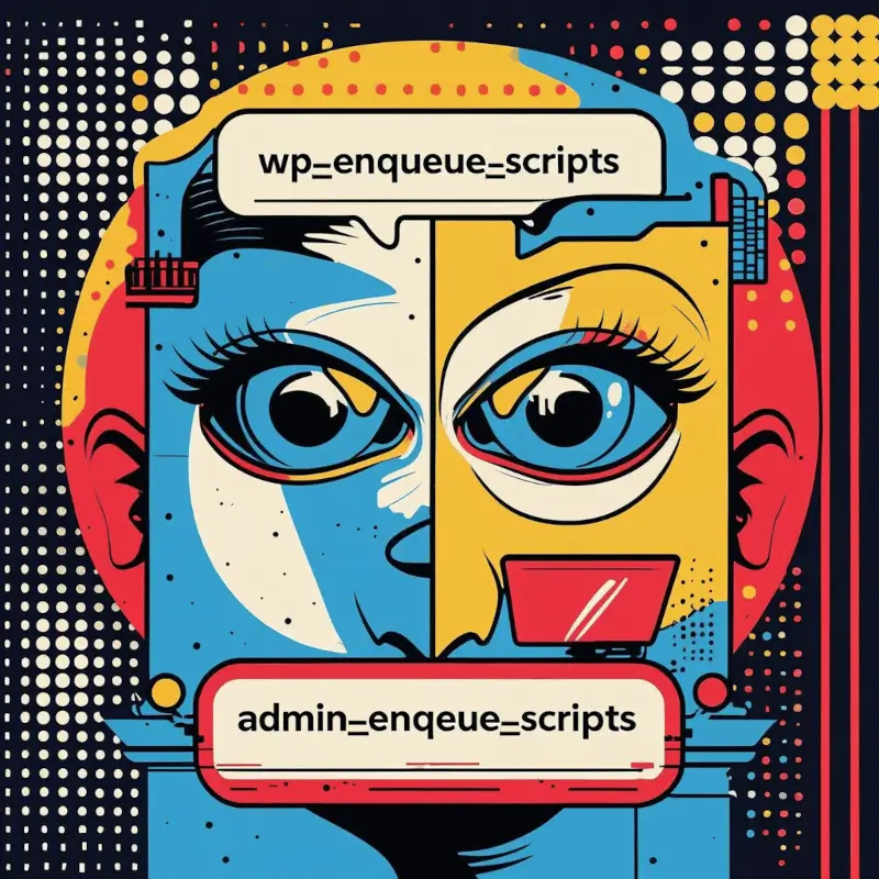 Hook WordPress wp_enqueue_scripts e admin_enqueue_scripts spiegati