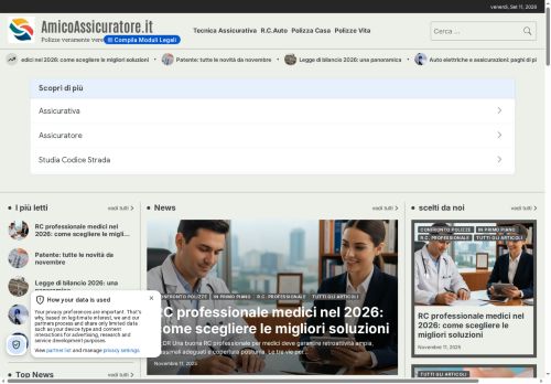 Anteprima desktop di Amico Assicuratore