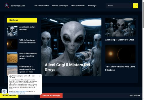 Anteprima desktop di Esistono gli Alieni
