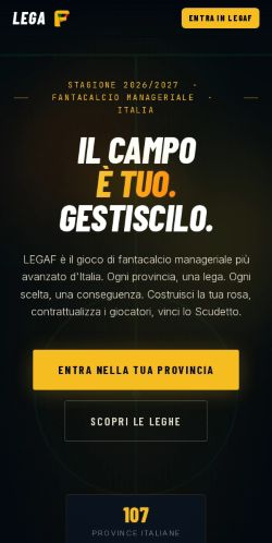 Anteprima mobile di LEGAF