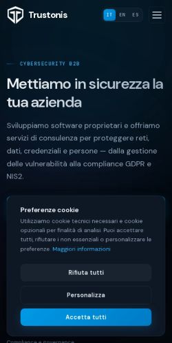 Anteprima mobile di Trustonis
