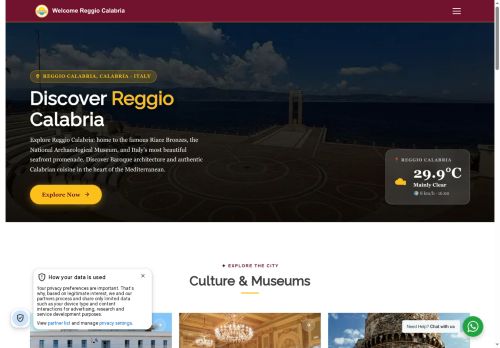 Anteprima desktop di Welcome Reggio Calabria