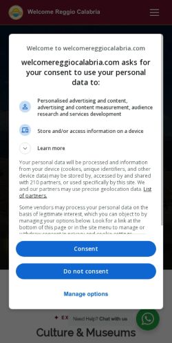 Anteprima mobile di Welcome Reggio Calabria