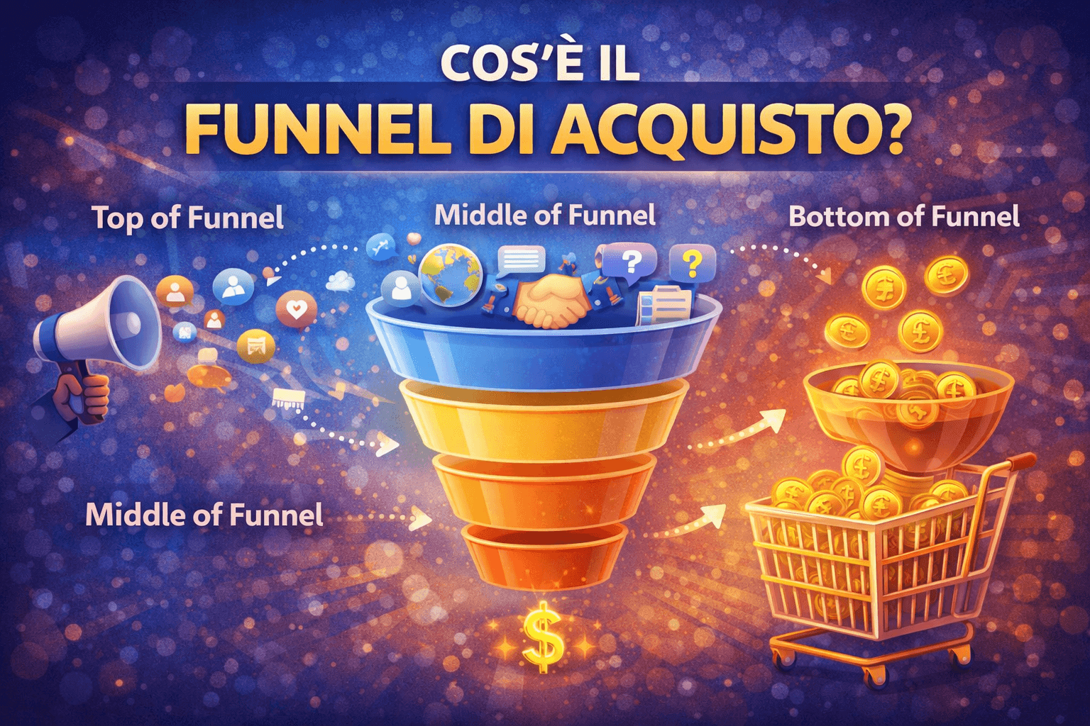 Trasforma i visitatori in clienti