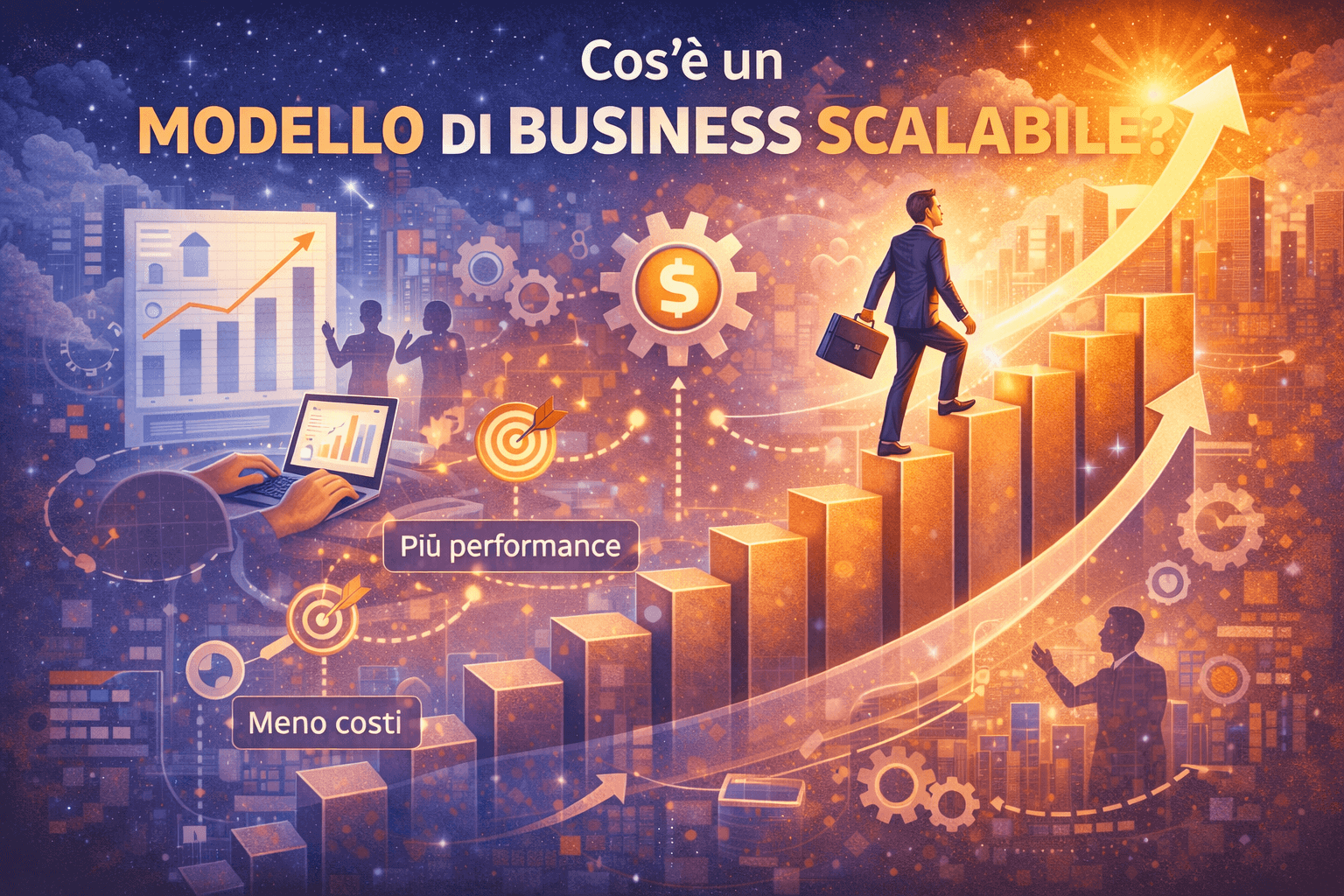 Come costruire un business che cresce senza aumentare i costi